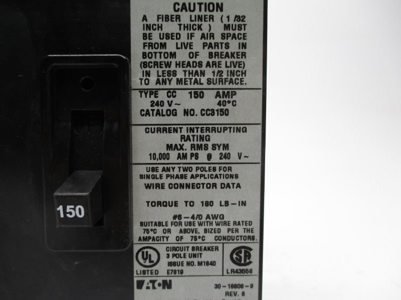 EATON CC3150 240V 150A NSMP