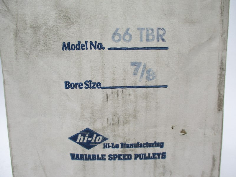 HI-LO 66TBR 7/8" NSMP
