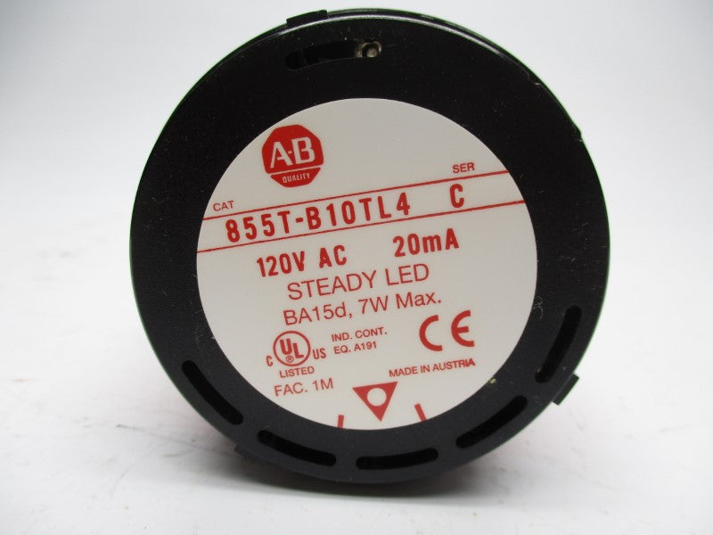 ALLEN BRADLEY 855TC-B10Y3Y6Y5Y4 SER. C 120V NSMP