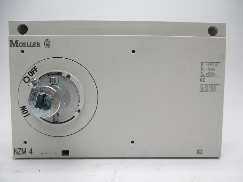 KLOCKNER MOELLER NZM4-XTVD-0 8000V (MISSING HANDLE) NSMP