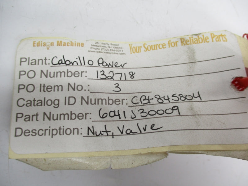 EDISON MACHINE CB1-845804 NSNP