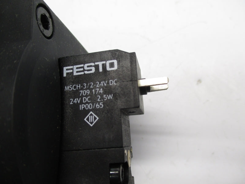 FESTO MSB6-1/2:C4:W1:J10:F1:V22-WPM 531030 24VDC NSMP