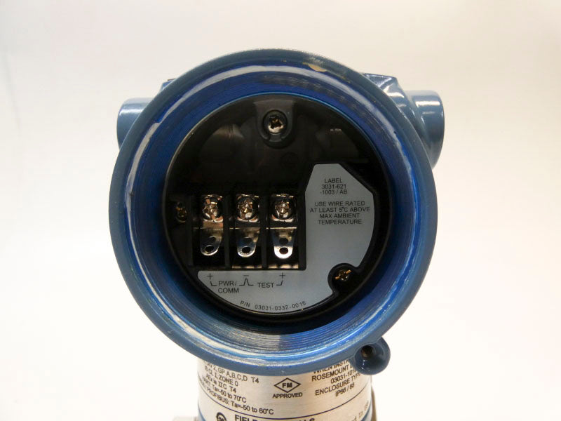 ROSEMOUNT 3051CD2A02A1AH2B7I5L4 10.5-30VDC 3626PSI 0-250INH2O NSNP