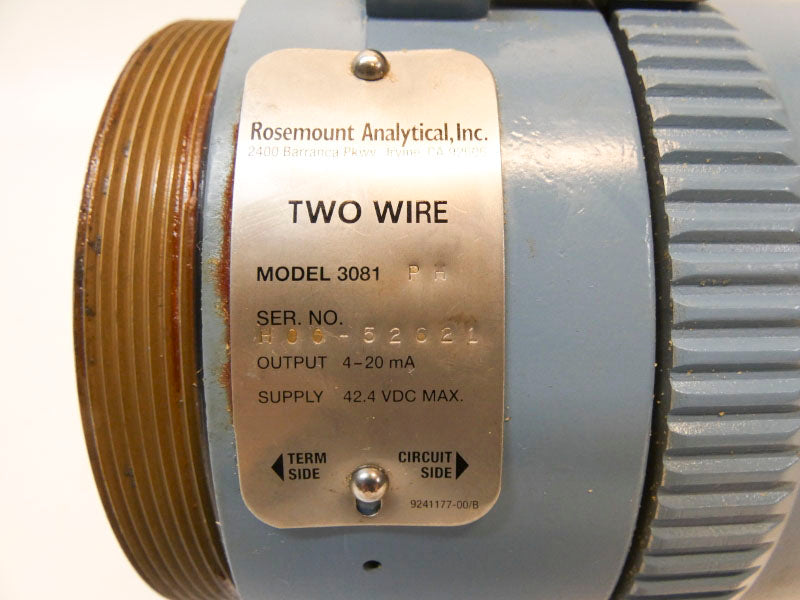 ROSEMOUNT 3081PH 42.4VDC UNMP