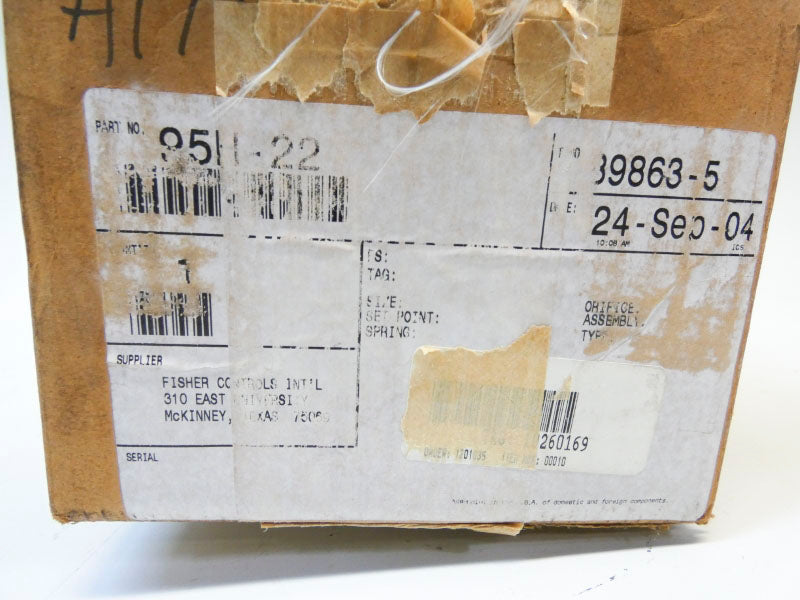 FISHER 95H-22 15-30PSI NSMP