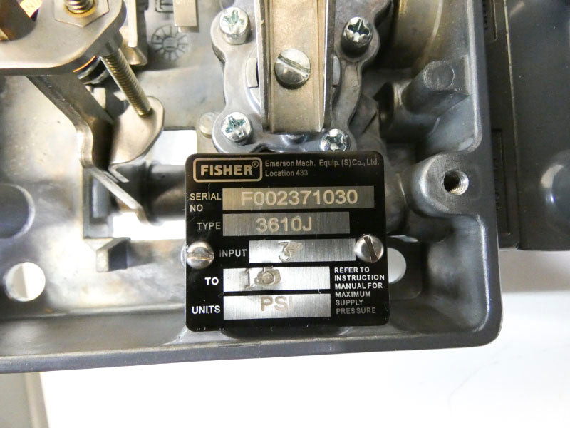 FISHER 3610-481-20559 3610J 1.5PSI NSMP