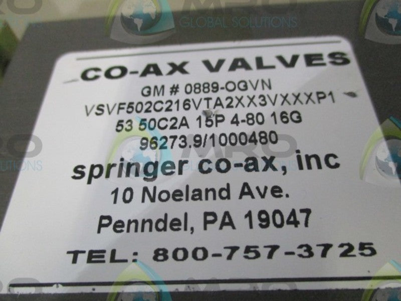 CO-AX VSVF502C216VTA2XX3VXXXP1 2" NSNP