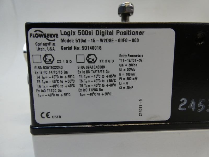 FLOWSERVE 510SI-15-W2DSE-00F0-000 30VDC NSMP