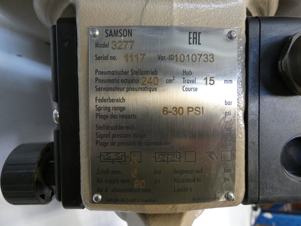 SAMSON 3277 3725 6-30PSI 1" NSNP