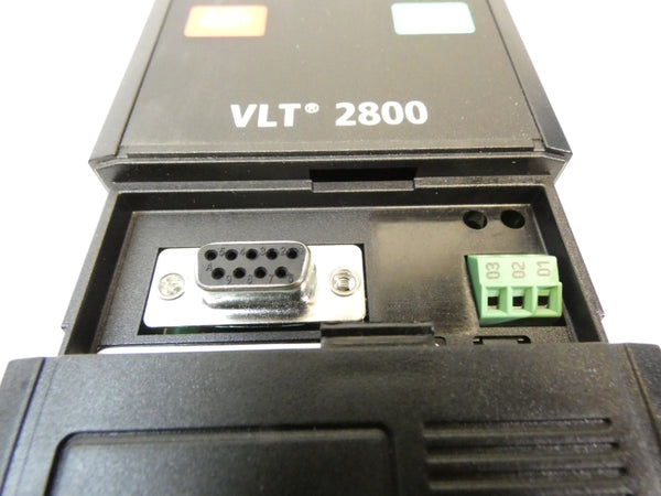 DANFOSS VLT2807PT4B20SBR1DBF00A00C1 131Z8828 380-480V 1.9A NSMP