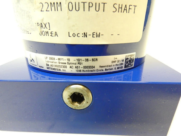 WITTENSTEIN LP090X-MF1-10-1G1-3S-SCR NSMP