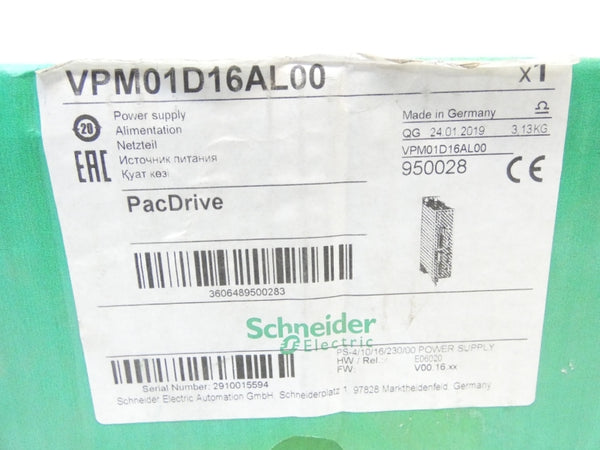 SCHNEIDER ELECTRIC VPM01D16AL00 220-240V 10/16A NSMP