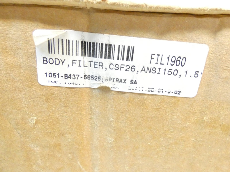 SPIRAX SARCO CSF26 150PSI 1-1/2" NSMP