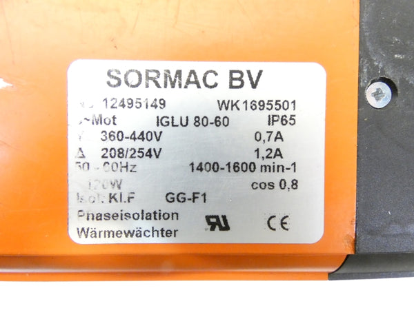 SORMAC WK1695501 IGLU80-60 360-440V 1.2A UNMP