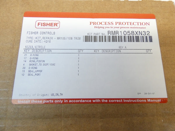 FISHER RMR1058XN32 NSMP