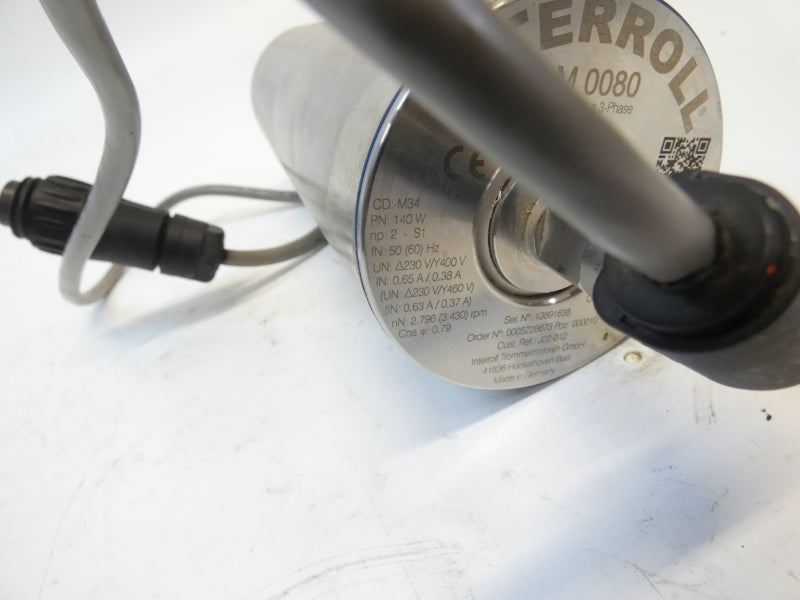 INTERROLL DM0080 230/460V 0.65/0.38A NSNP