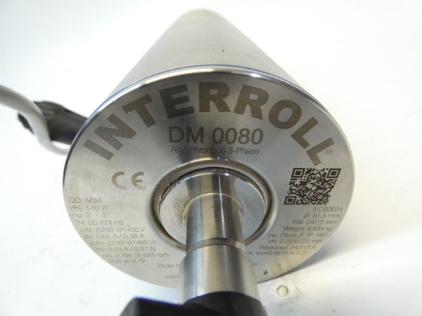 INTERROLL DM0080 230/460V 0.65/0.38A NSNP