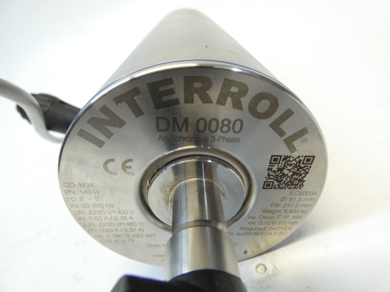 INTERROLL DM0080 230/460V 0.65/0.38A NSNP