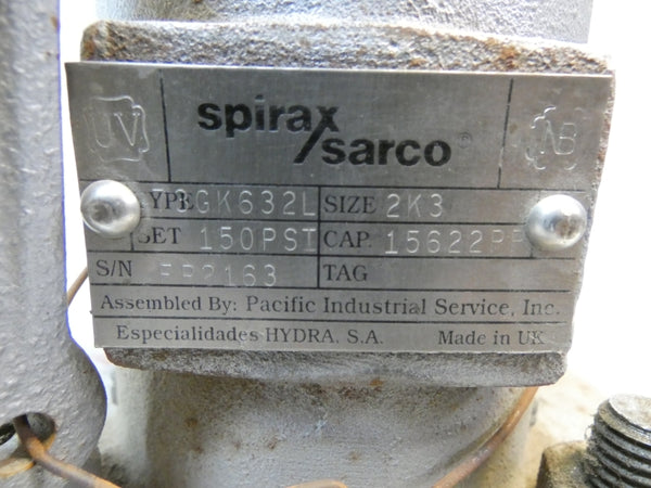 SPIRAX SARCO 73GK632L 150PSI UNMP