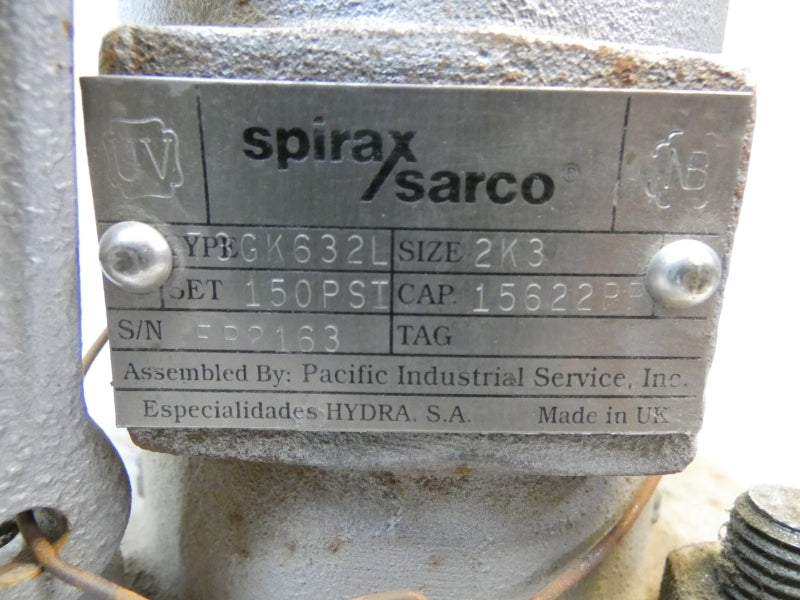 SPIRAX SARCO 73GK632L 150PSI UNMP