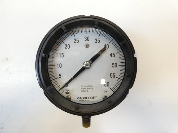 ASHCROFT 45-1279-AS-02L-60# 0-60PSI 4-1/2" NSMP