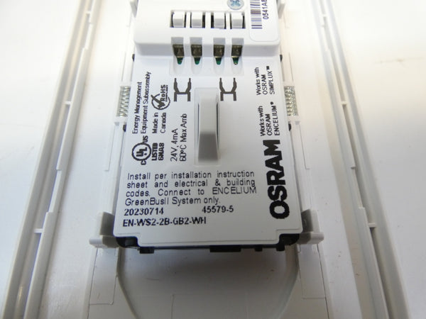 LEGRAND EN-WS-2B-GB2-WH 24V NSMP