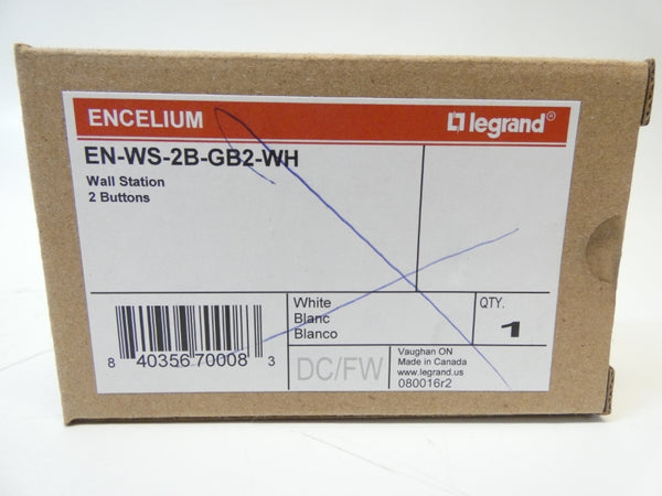 LEGRAND EN-WS-2B-GB2-WH 24V NSMP