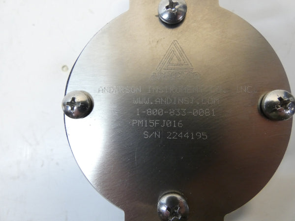 ANDERSON INSTRUMENT PM15FJ016 9-3/8" NSNP