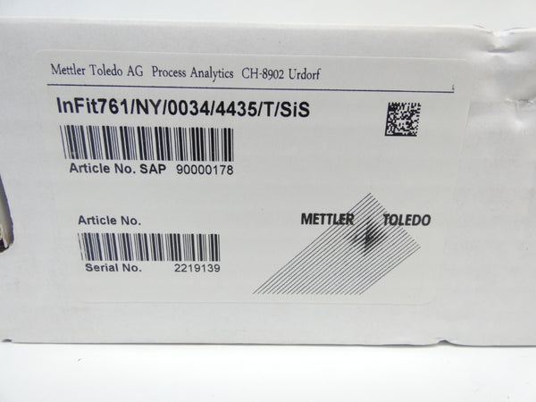 METTLER TOLEDO 90000178 INFIT761/NY/0034/4435/T/SIS NSMP