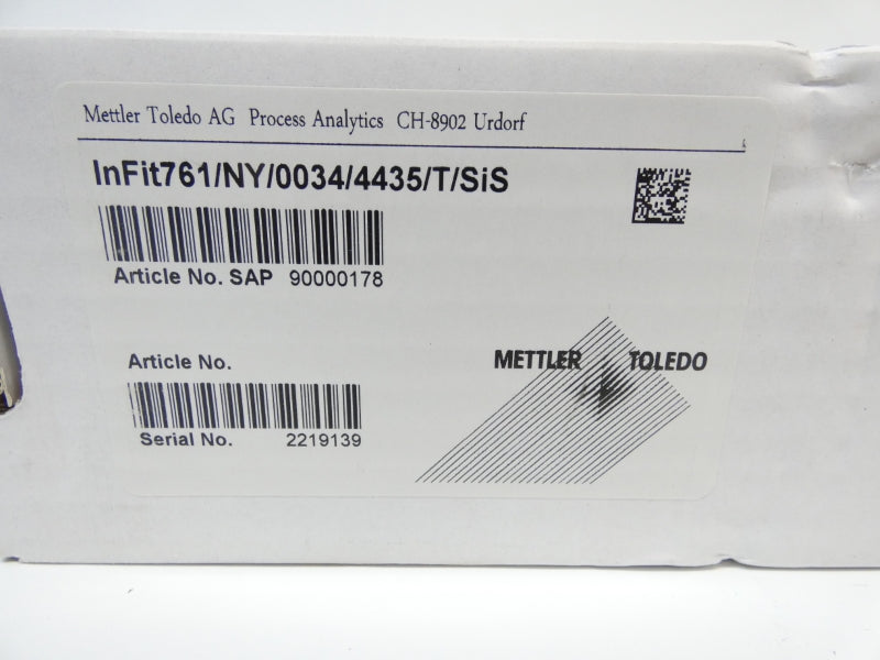 METTLER TOLEDO 90000178 INFIT761/NY/0034/4435/T/SIS NSMP