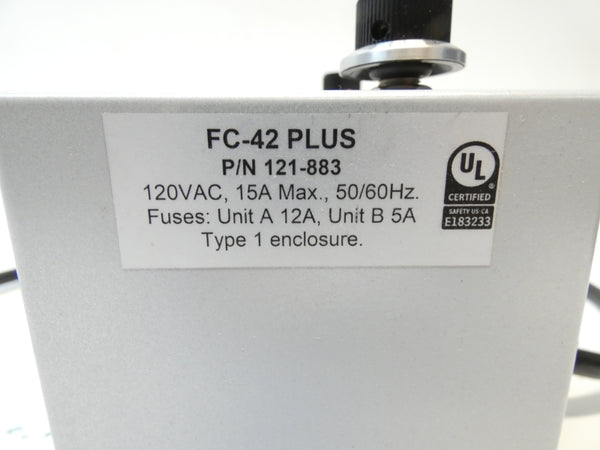 RODIX FC-42 121-883 120VAC 15A (AS IS) UNMP