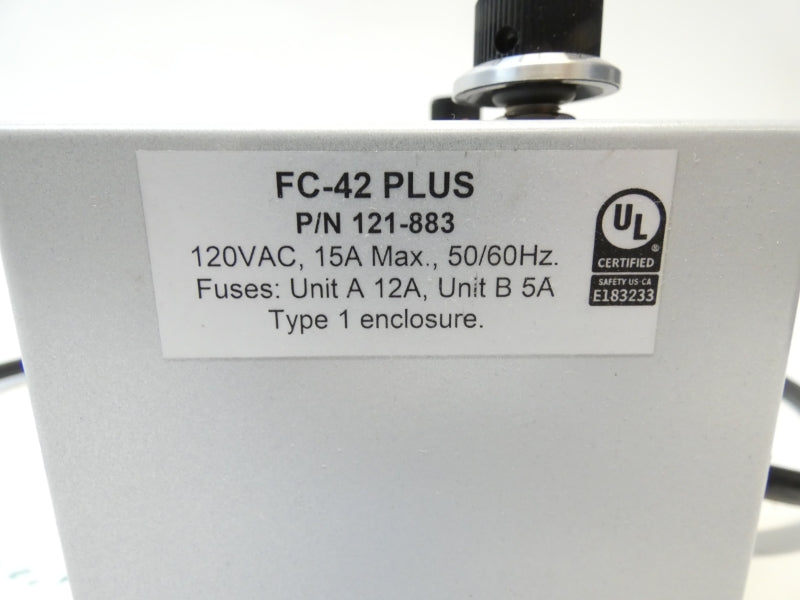 RODIX FC-42 121-883 120VAC 15A (AS IS) UNMP