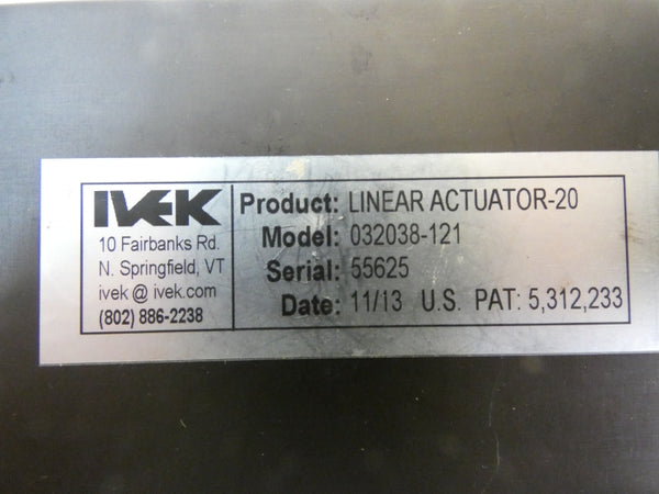 IVEK 032038-121 UNMP