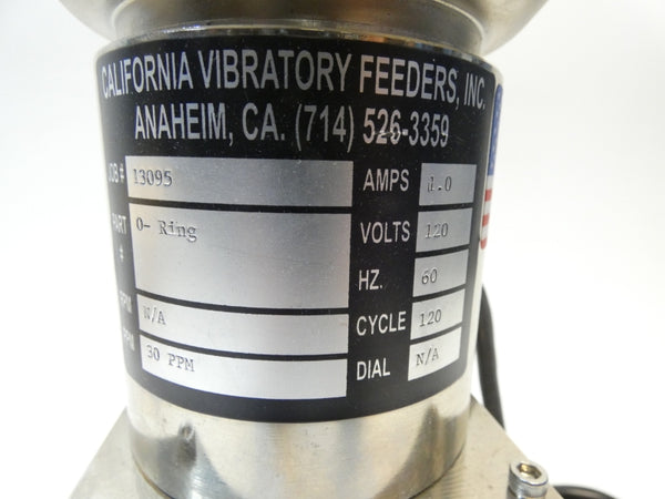 CALIFORNIA VIBRATORY 13095 120V 1.0A NSNP