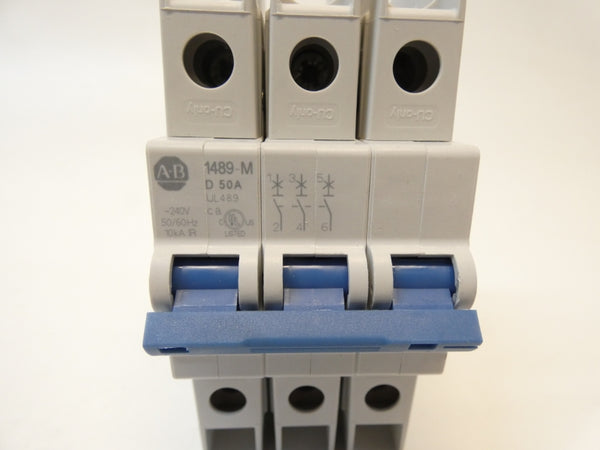 ALLEN BRADLEY 1489-M3D500 SER. D 400V 50A NSMP