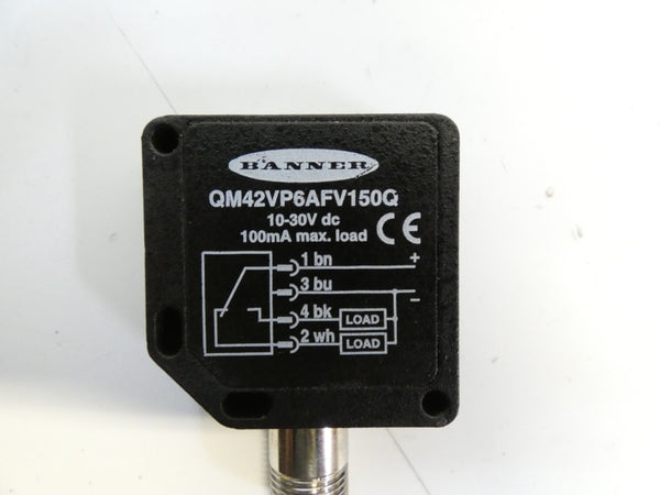 BANNER ENGINEERING QM42VP6AFV150Q 10-30VDC NSNP