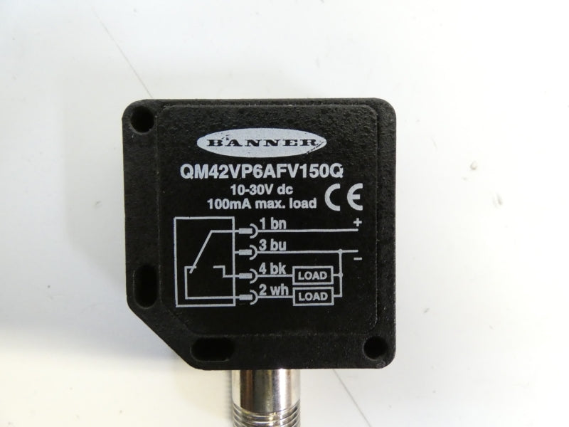 BANNER ENGINEERING QM42VP6AFV150Q 10-30VDC NSNP