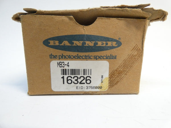 BANNER ENGINEERING MB3-4 16326 12-18VDC NSMP