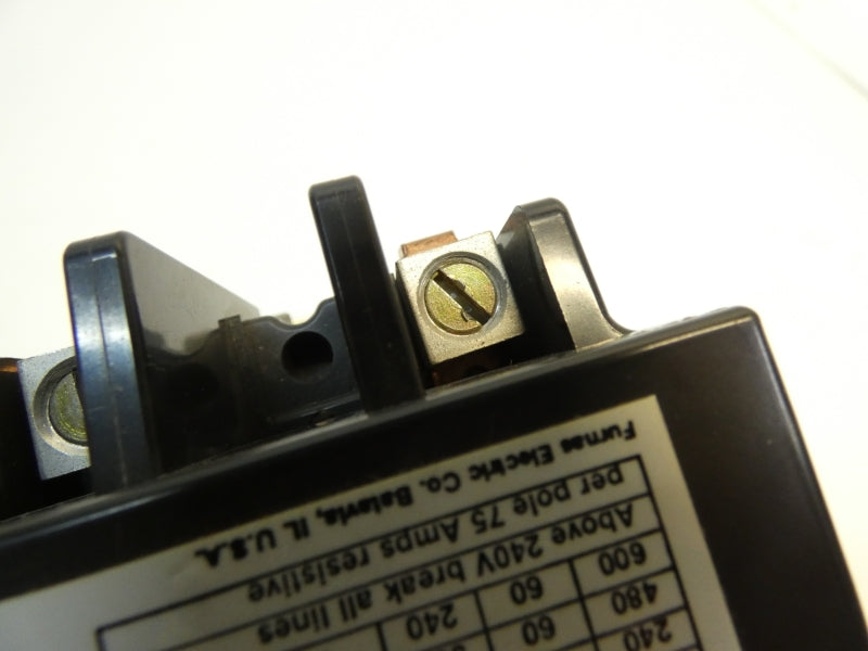 FURNAS 42EE107655 SER. B 110/120V 75A (AS PICTURED) UNMP