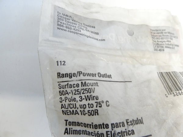 COOPER 112 10-50R 125/250V 50A NSMP