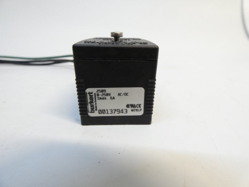 BURKERT 00137943 2509 0-250V 6A NSNP