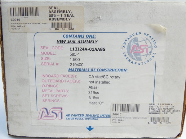 ASI 585-1 1.500" NSMP