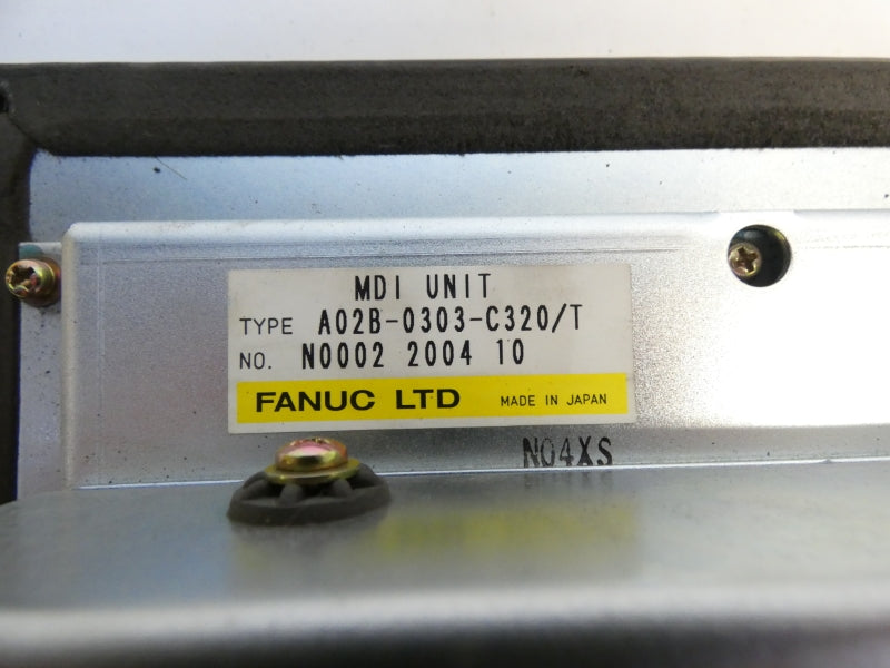 FANUC A02B-0303-C320/T F/W 8.01 12V 0.72A UNMP