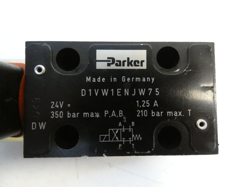 PARKER D1VW1ENJW75 24VDC 1.25A UNMP
