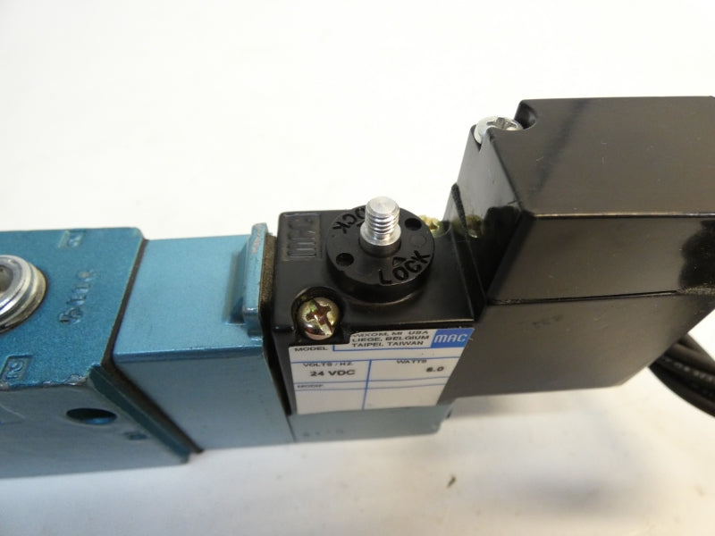 MAC 821C-PM-503AA-152 24VDC 150PSI (AS IS) NSNP