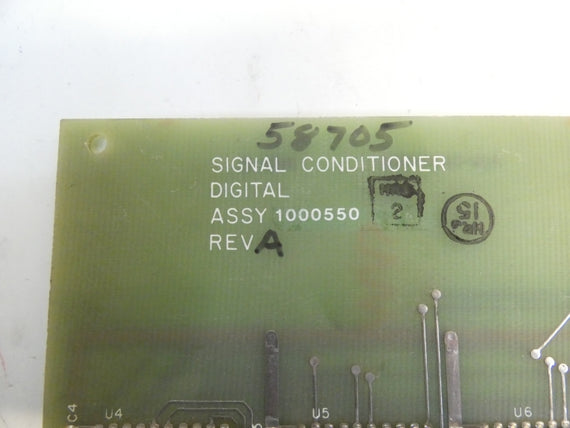 SIGNAL CONDITIONER BOARD 1000550 REV. A UNMP