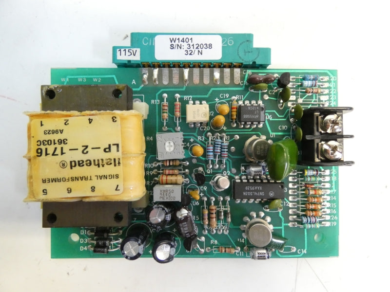 CIRCUIT BOARD W1401 NC-1 115V UNMP