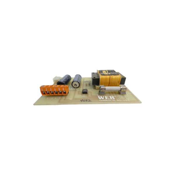 WERTEC B127101 4092 REV. B UNMP