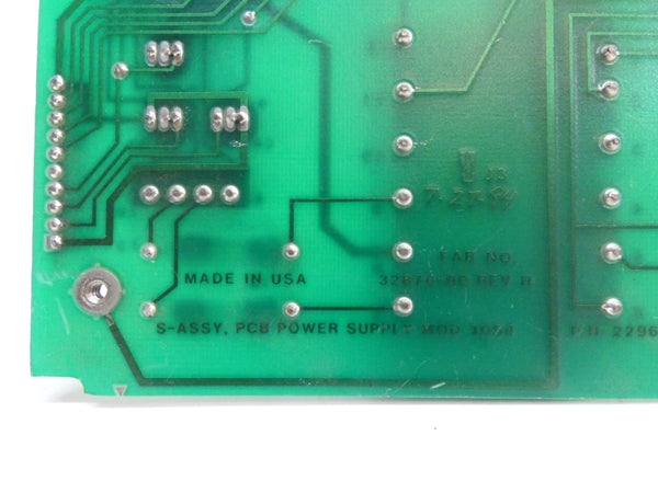 POWER SUPPLY BOARD 22965-00 REV. T UNMP
