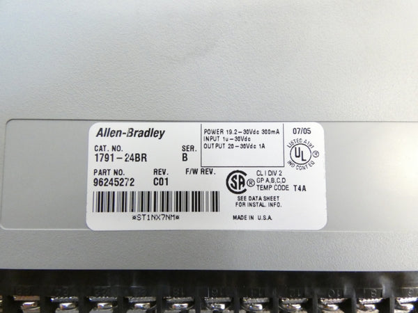 ALLEN BRADLEY 1791-24BR SER. B REV. C01 10-30VDC 1A NSMP